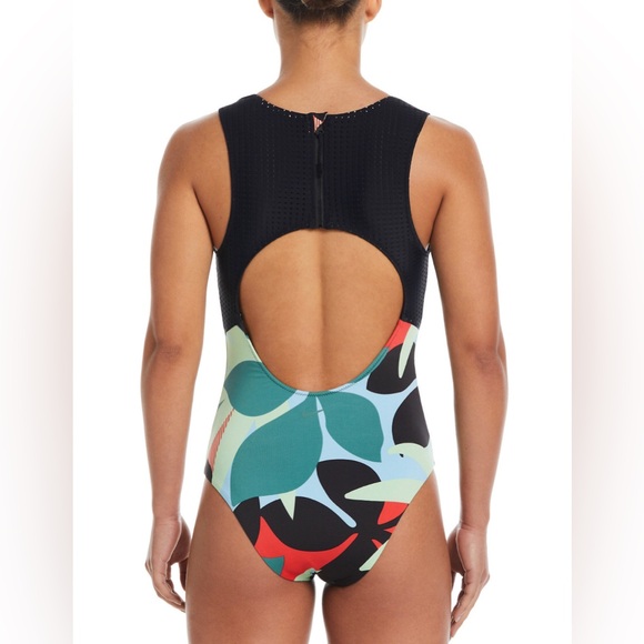 Nike One Piece Keyhole Back Swimsuit- Size Large NWT - Picture 4 of 6